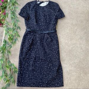 Narciso Rodriguez Splatter Print Dress With Belt